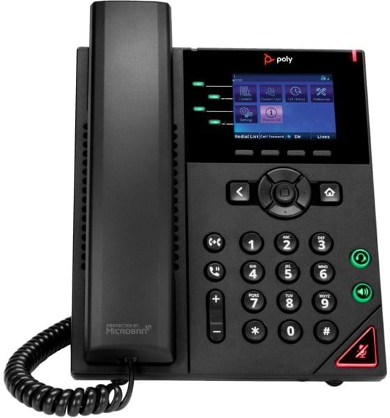 IP-телефон Poly OBi VVX 250 (89B58AA) - Фото 1