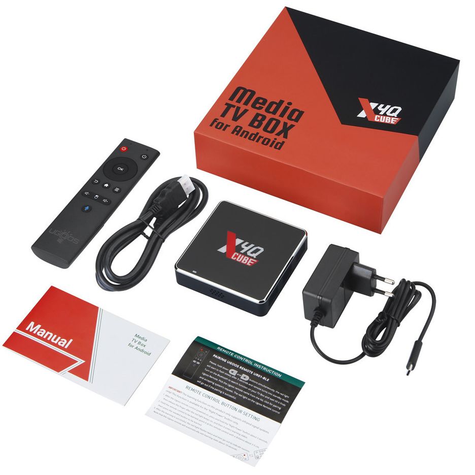 Фото - Стационарный медиаплеер Ugoos X4Q Cube 2/16Gb Android 11