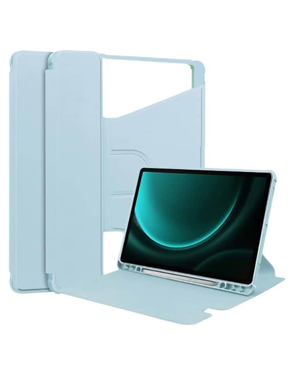 Фото - Чехол для планшета BeCover 360° Rotatable for Samsung Galaxy Tab S9 Plus (SM-X810/SM-X816)/S9 FE Plus (SM-X610/SM-X616) 12.4'' Light Blue (710401)