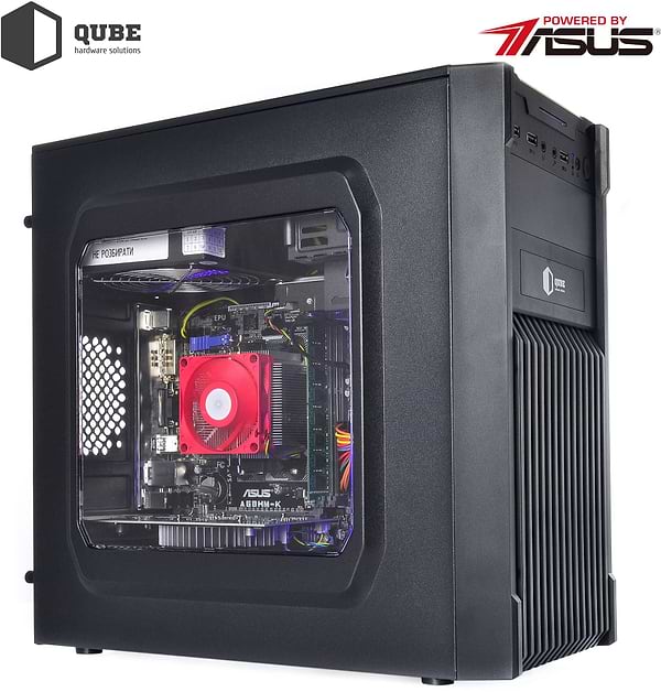 Фото - Системний блок QUBE QB Athlon 3000G GT 1030 2GB 811 (Athlon3000GGT10302GB811)