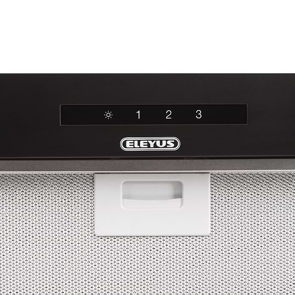 Фото - Витяжка вбудована ELEYUS BOXER 800 LED 52 BL
