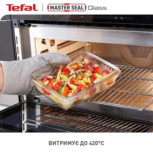 Фото - Ємність для зберігання Tefal N1041410 MASTERSEAL GLASS 0,8 л