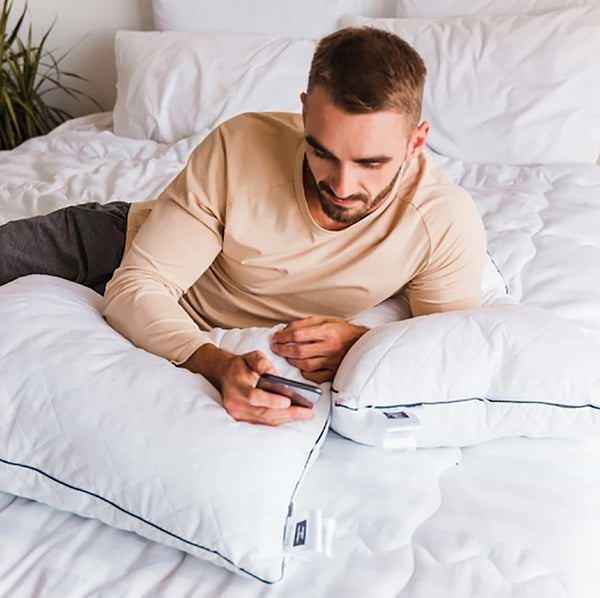 Фото - Подушка стандартна MirSon бамбукова Royal Pear 0414 середня 60х60 см (2200000041500)