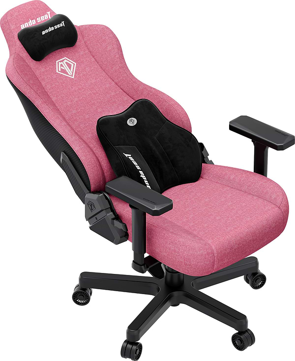 Фото - Кресло для геймеров Anda Seat Kaiser 3E XL Pink Fabric (AD23YC-XL-09-P-CF-P01)