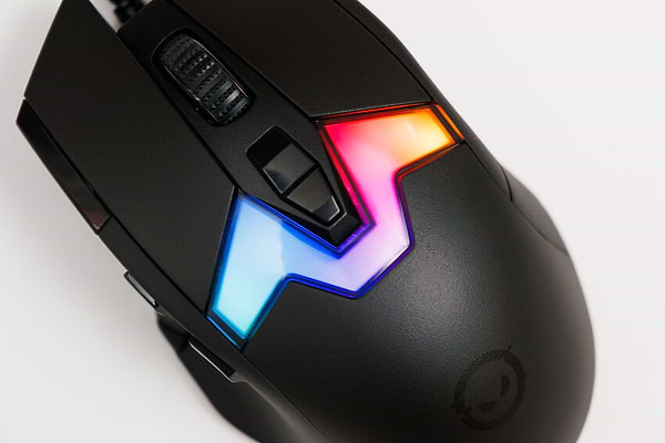 Фото - Мышь проводная игровая Lorgar MSP80 Wired Gaming Mouse Pro Black (LRG-MSP80-BK)