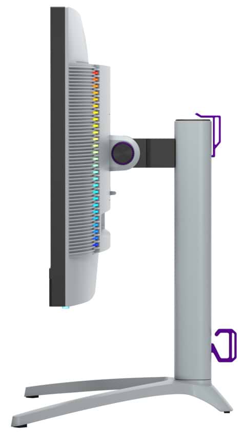 Фото - Монітор ігровий Lorgar 27MP1 UHD MiniLED 1ms IPS 160Hz (LRG-27MP1U160-GY)
