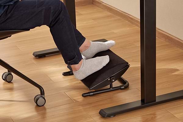 Фото - Підставка для ніг регульована OfficePro FR960B Black