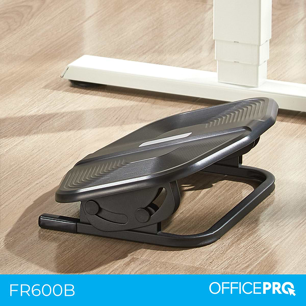 Фото - Підставка для ніг регульована OfficePro FR600B Black