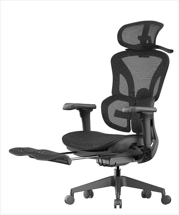 Фото - Кресло офисное OfficePro Elite Black (OC950B)