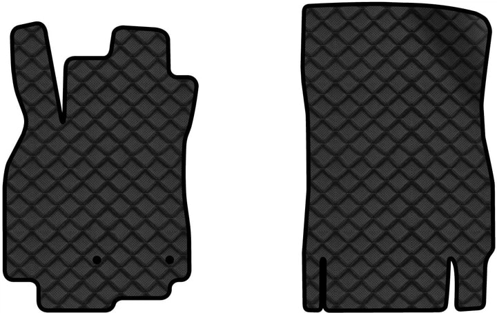 Килимки з екошкіри в салон авто передні EVAtech для Megane (III) BOSE MT Renault 2008-2016 3 покоління Combi EU RT31343ALV2RN2BBLB