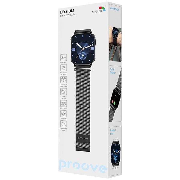 Фото - Смарт-часы Proove Elysium Black (SWEL00000001)
