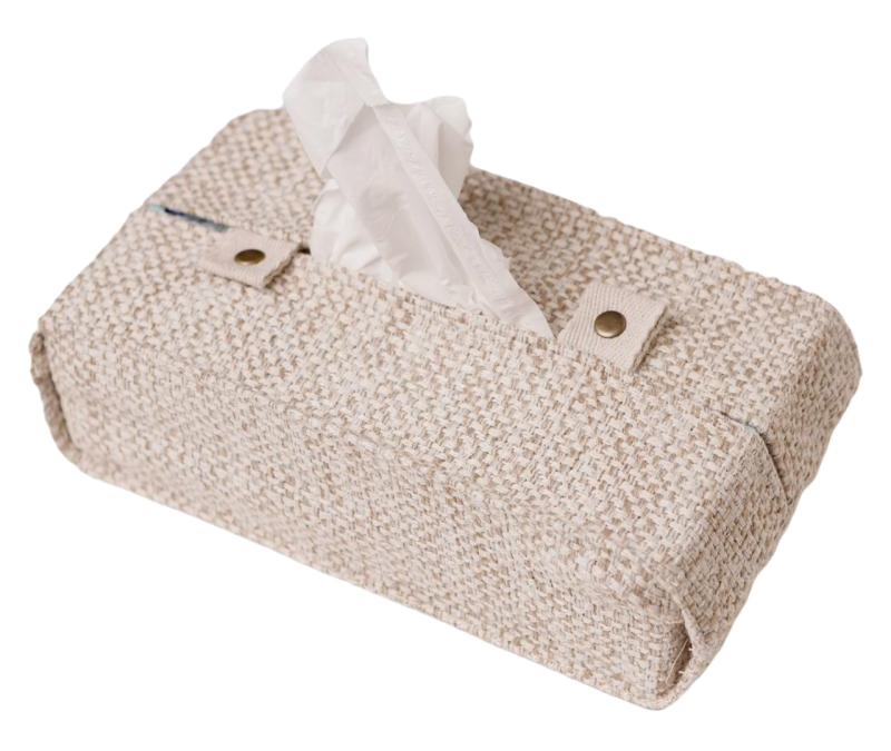 Підставка для серветок Прованс настільна Рогожка 8х13х28 см (041263) - Фото 1