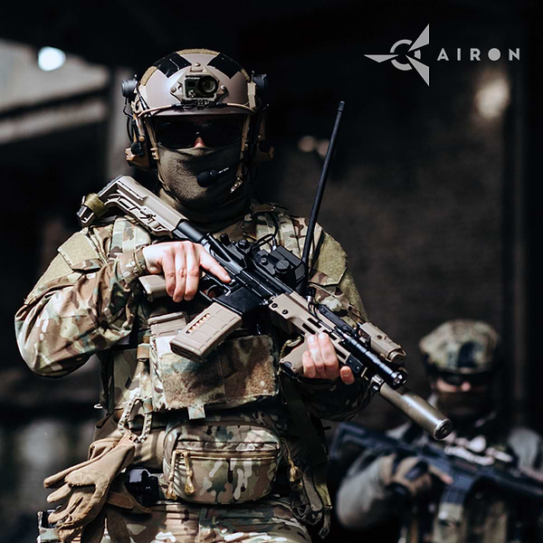 Фото - Экшн-камера AIRON ProCam 7 Black набор (для тактических шлемов)