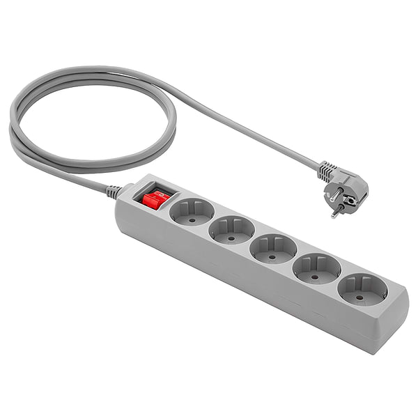 Фото - Сетевой фильтр Logan 5 розеток 3m (SFG5-3)