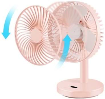 Фото - Вентилятор настольный Jile Desktop small fan 01 Pink  (1146684)