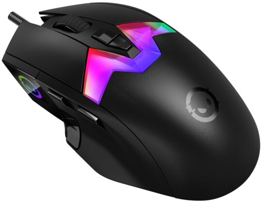 Фото - Мышь проводная игровая Lorgar MSP80 Wired Gaming Mouse Pro Black (LRG-MSP80-BK)