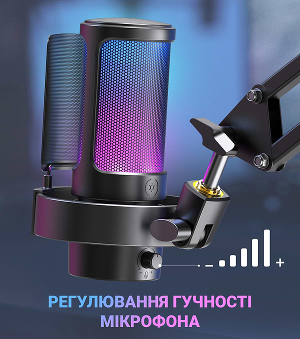 Фото - Мікрофон до комп'ютера Fifine A8