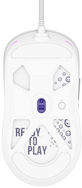 Фото - Мышь проводная игровая Lorgar MSA10 Ultralight Wired Gaming White (LRG-MSA10-WH)