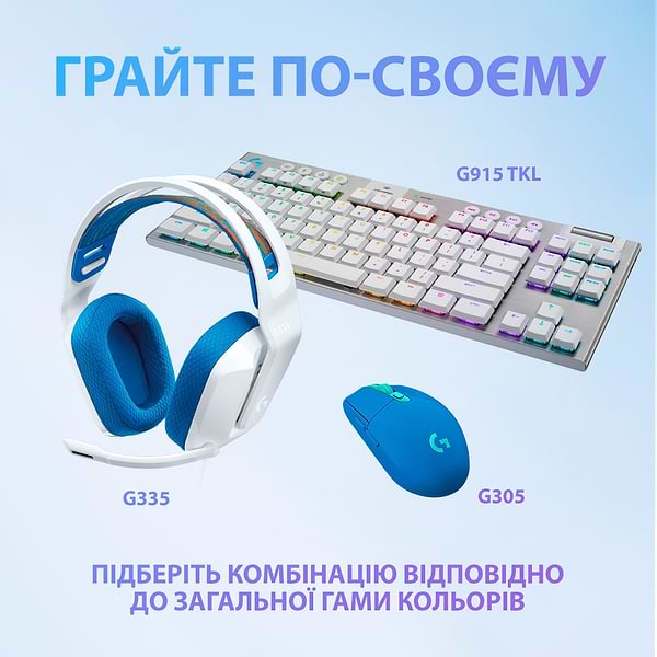 Фото - Гарнитура проводная игровая Logitech G335 White (981-001018)