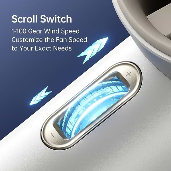 Фото - Вентилятор портативний Jisulife Handheld Fan Pro1 White