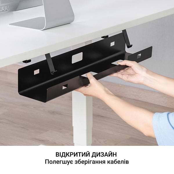Фото - Органайзер для зберігання кабелів OfficePro CT310 Black