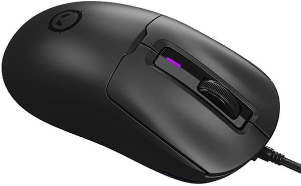 Фото - Миша дротова ігрова Lorgar MSA10 Ultralight Wired Gaming Black (LRG-MSA10-BK)