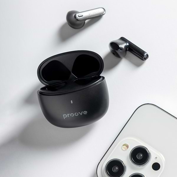 Фото - Навушники вкладиші бездротові TWS Proove Intro TWS (APP) Black (TWYP53002201)