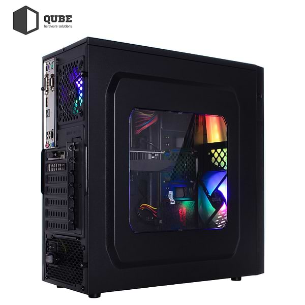 Фото - Системный блок QUBE QB i5 10400F GTX 1650 4GB 1621 (QBi510400FGTX16504GB1621)