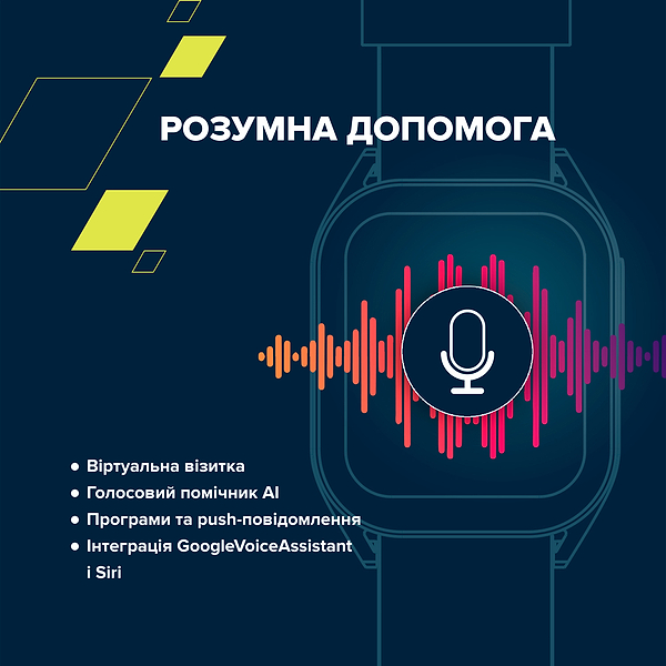 Фото - Смарт-годинник Canyon Chatter SW-58 BT-CALL Black Green (CNS-SW58BG)