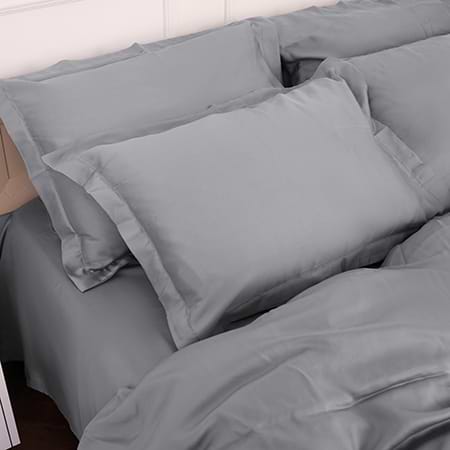 Простирадло двоспальне MirSon Imperial Tencel №05 Sea wave 180х190 см (2200010755091)