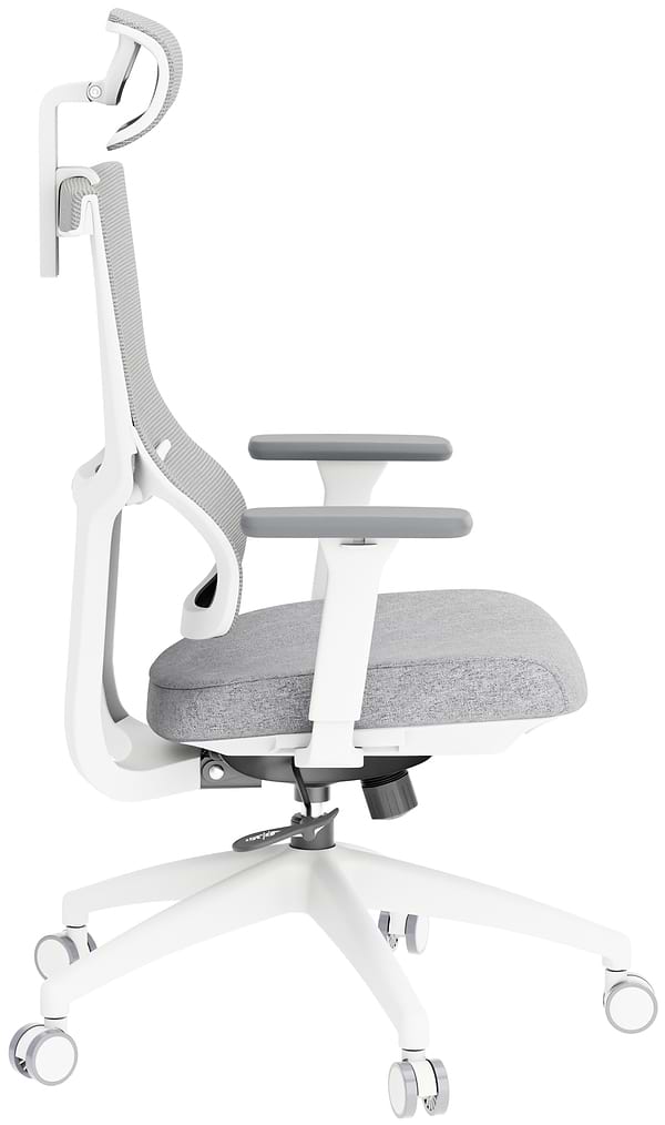 Фото - Крісло офісне OfficePro Elegant (OC600-W-LG-LG) White/Light Gray