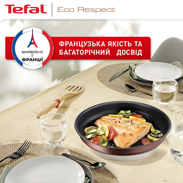 Фото - Набор сковород со съемной ручкой Tefal L6759103 Ingenio Eco Respect 3 пр.