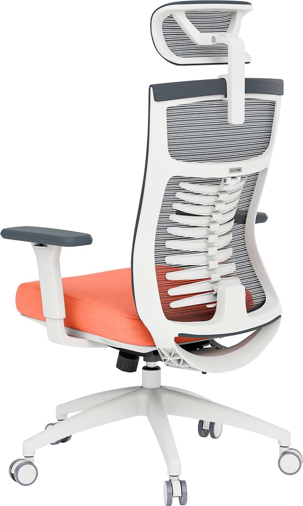 Фото - Кресло офисное OfficePro Balance (OC550-W-DG-OR) White/Dark Gray/Orange