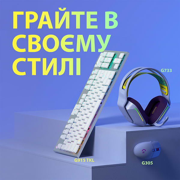 Фото - Мышь беспроводная игровая Logitech G305 Lightspeed Lilac (910-006022)