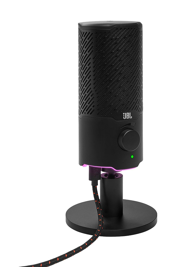 Фото - Мікрофон до комп'ютера JBL Quantu Stream Black (JBLQSTREAMBLK)