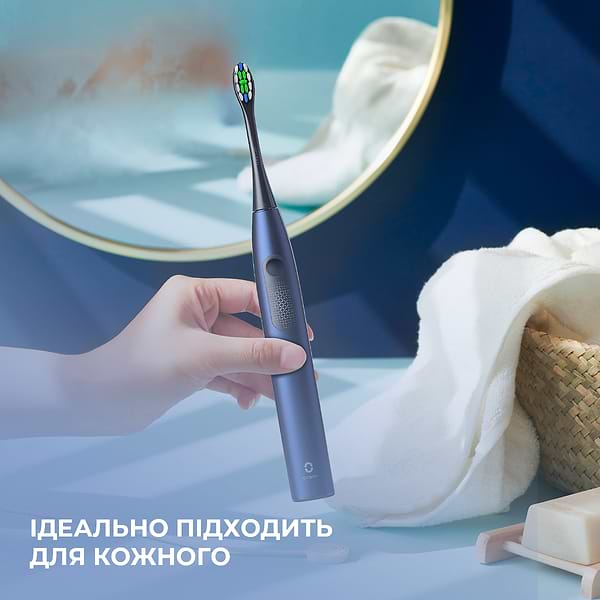 Фото - Зубна щітка електрична Oclean F1 Dark Blue