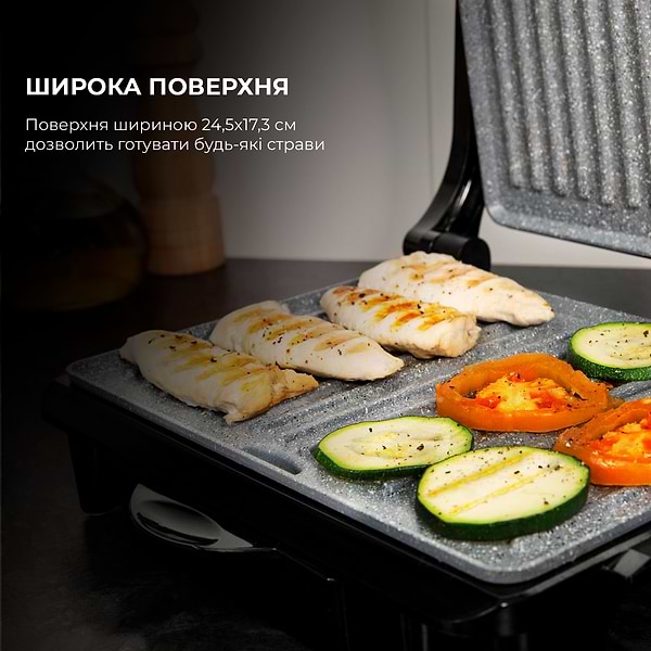 Фото - Гриль-барбекю электрический Cecotec Rock’nGrill 1500 Rapid