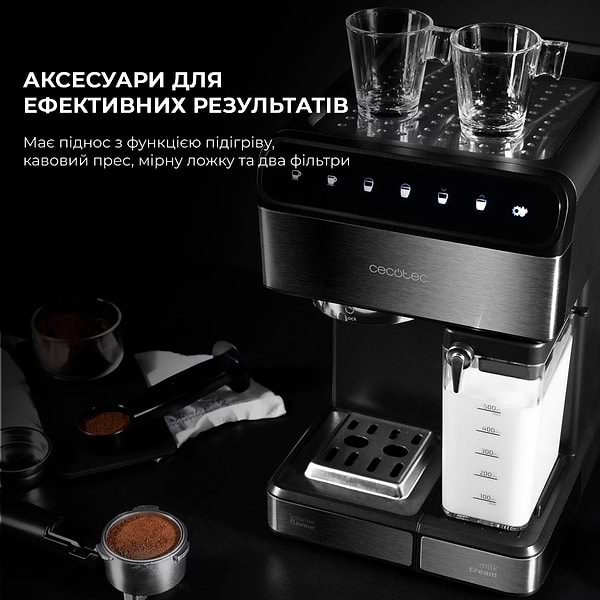 Фото - Кавоварка ріжкова Cecotec Cumbia Power Instant-ccino 20 Touch