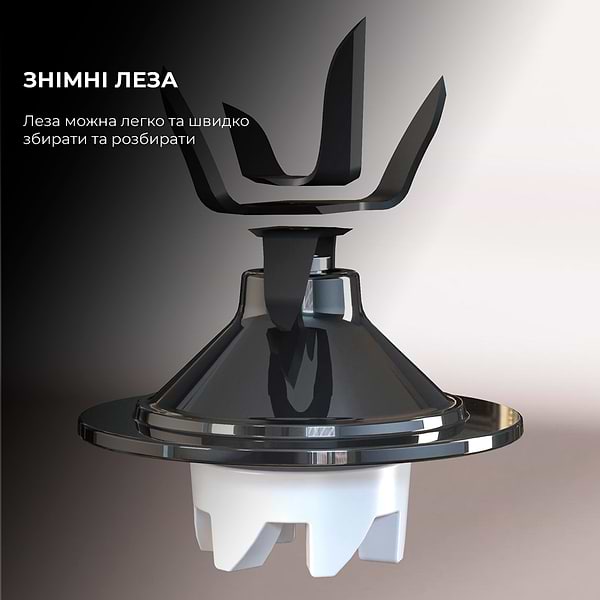 Фото - Блендер стаціонарний Cecotec Power Black Titanium 1000 Inox (CCTC-04156)
