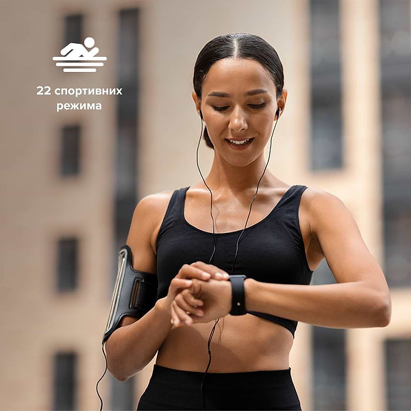 Фото - Смарт-годинник Canyon Badian SW-68 Black (CNS-SW68BB)