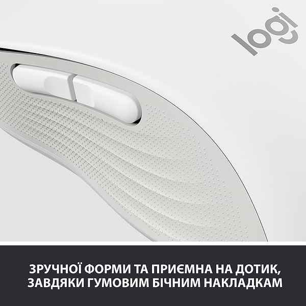 Фото - Миша бездротова Logitech Signature M650 L Wireless Mouse Off-White (910-006238)