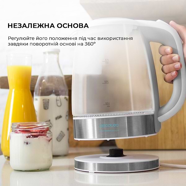 Фото - Электрический чайник Cecotec ThermoSense 350 Clear