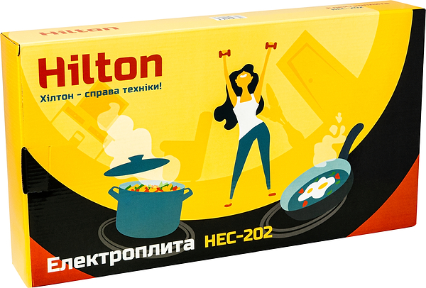 Фото - Плита електрична настільна HILTON HEC-202