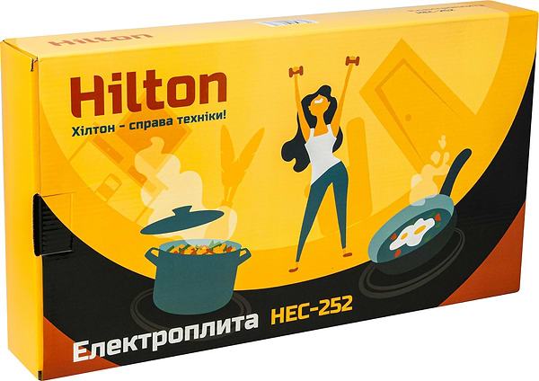 Фото - Плита електрична настільна HILTON HEC-252