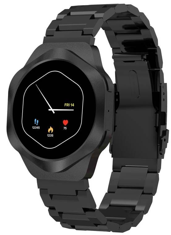 Фото - Смарт-годинник Canyon Hexagon SW-88 BT-CALL Black (CNS-SW88BB)