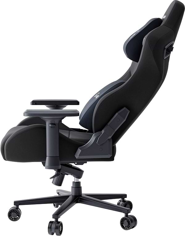 Фото - Крісло для геймерів GamePro Size XL Fabric Black (GC900B)