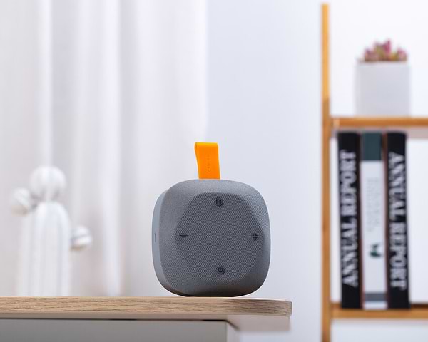 Фото - Портативна акустика Canyon HEXAGON 10 TWS 8W IPX5 Grey Orange (CNE-CBTSP10GO)