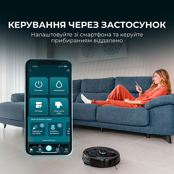 Фото - Робот-пилосос миючий Cecotec Conga 9590 Spin Revolution Ultra Power Home (A01_EU01_100146)