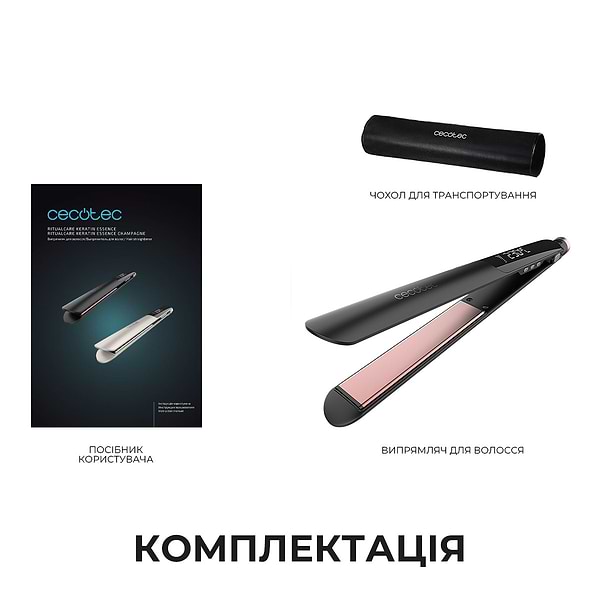Фото - Вирівнювач волосся Cecotec Lisse Keratin Essence (A01_EU01_107141)