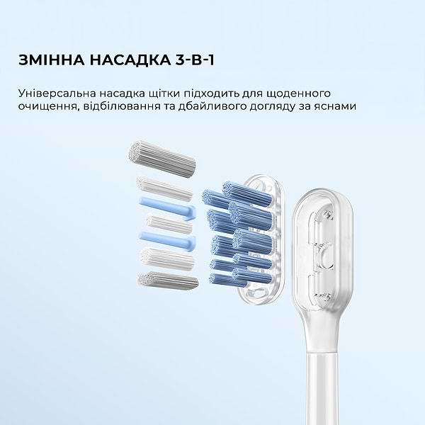 Фото - Зубна щітка електрична Mova Fresh White (ATB13A-WH)